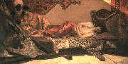 Jean-Joseph Benjamin-Constant Odalisque oil painting on canvas